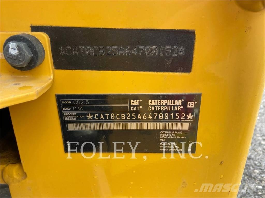 CAT CB2.5-03 Tandem Valser