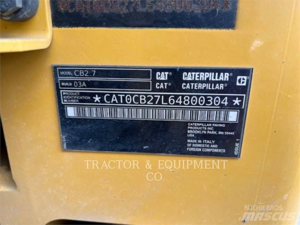 CAT CB2.7 Asfaltutleggere