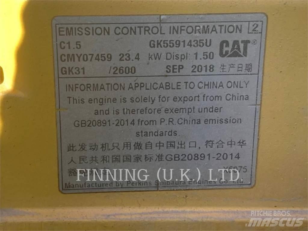 CAT CB2.7 Hjullaster til komprimering