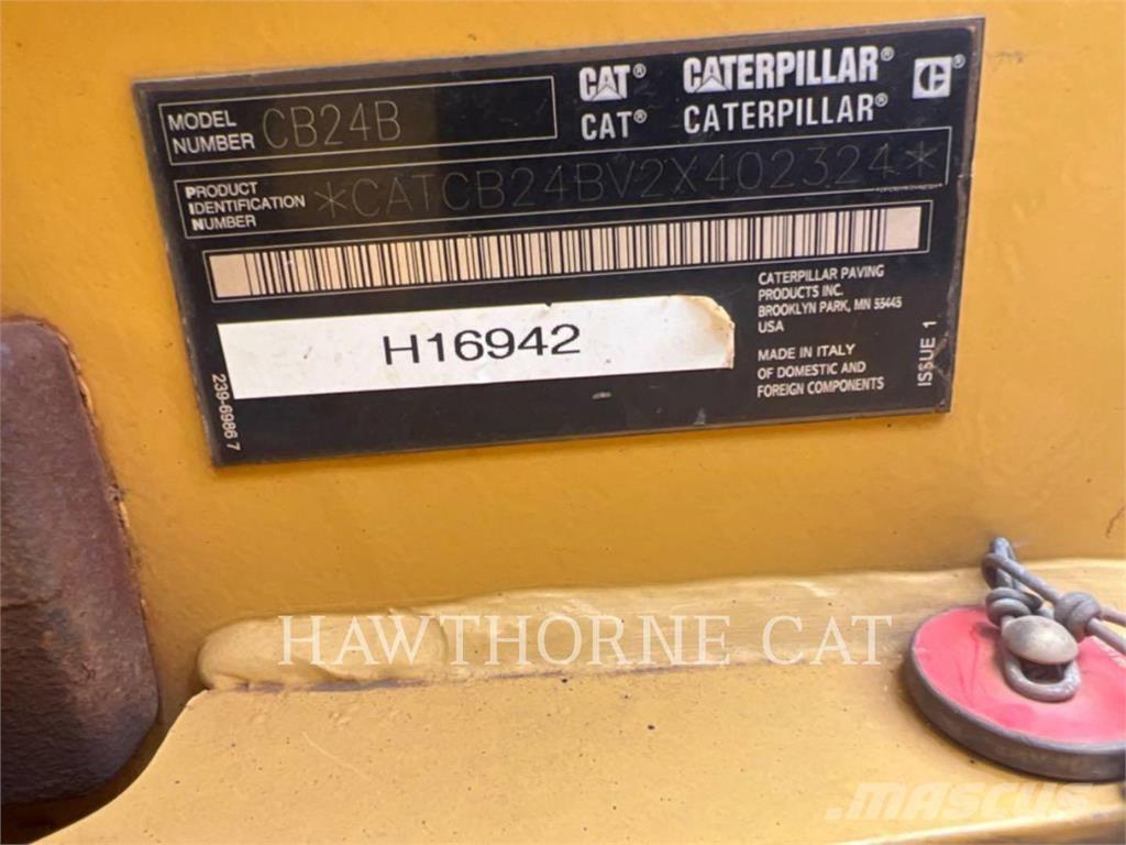 CAT CB24B Hjullaster til komprimering