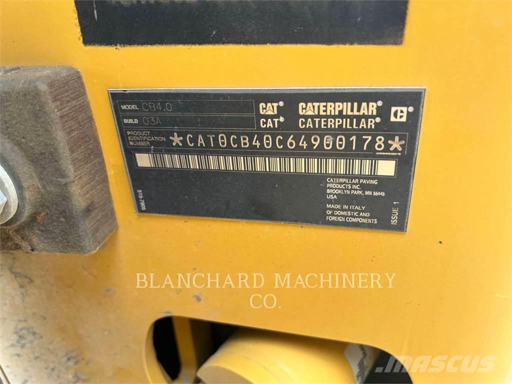 CAT CB4.0 Tandem Valser