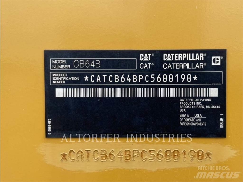 CAT CB64B Tandem Valser