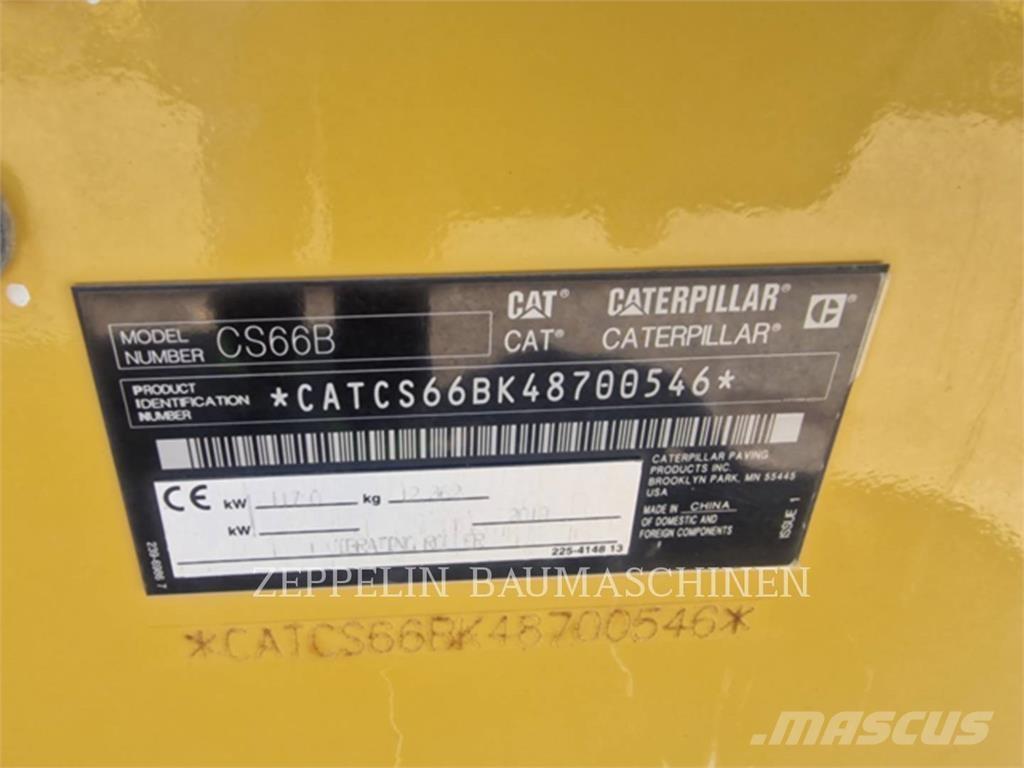 CAT CS66B Hjullaster til komprimering