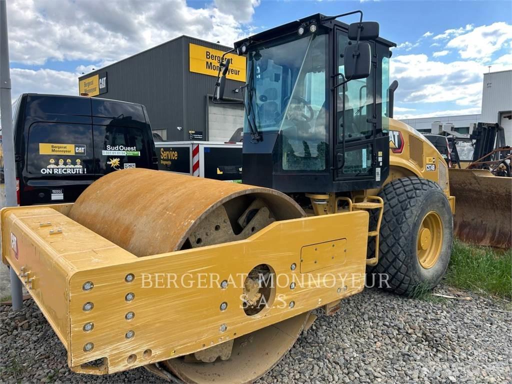 CAT CS74B 4F Hjullaster til komprimering