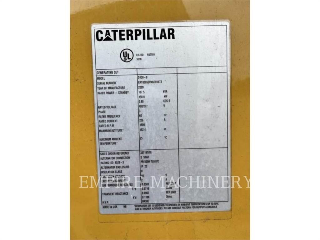 CAT D150 Diesel Generatorer