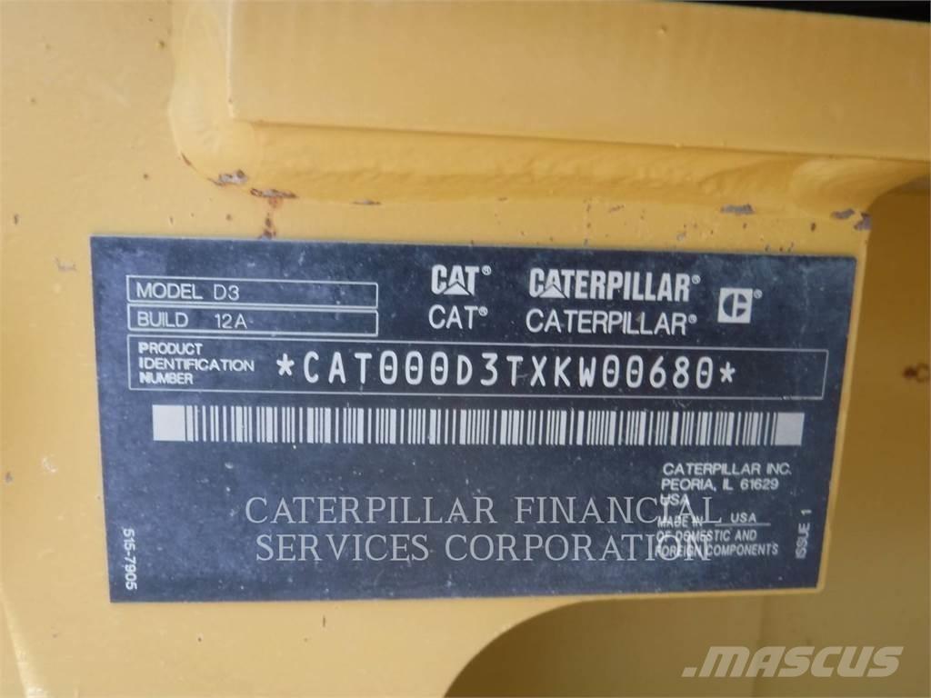 CAT D3-12 Dozere Beltegående
