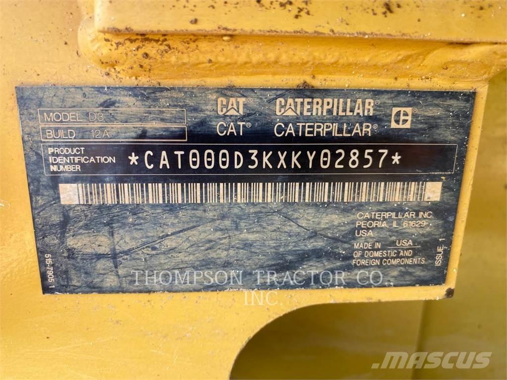 CAT D3LGP Dozere Beltegående