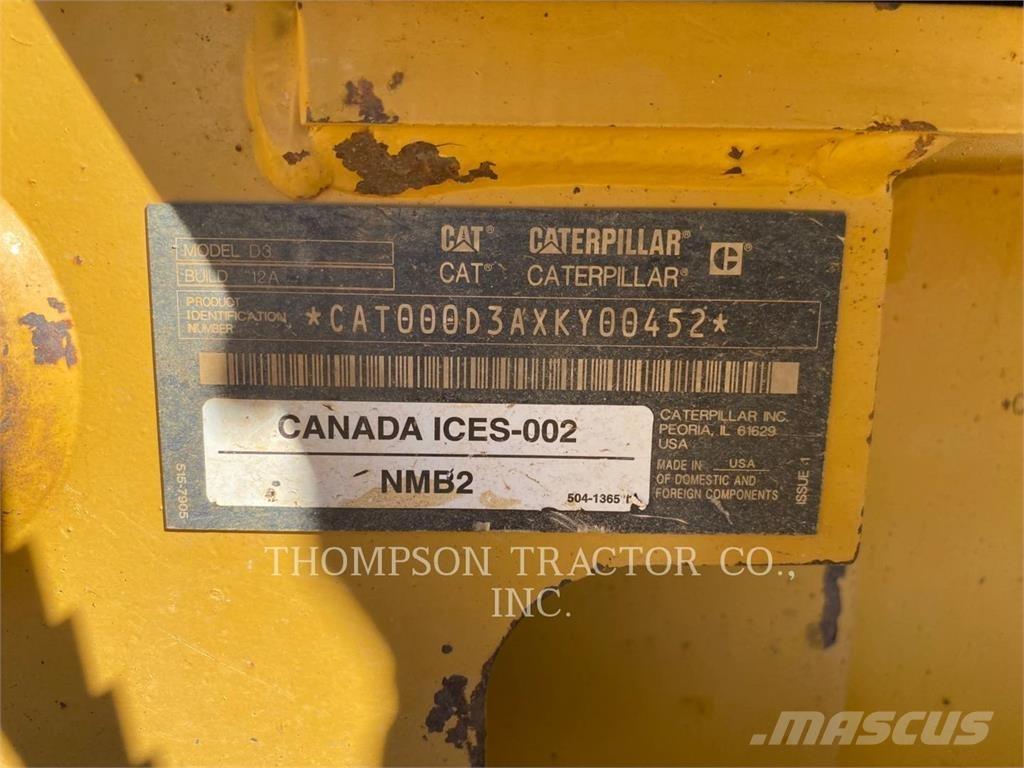 CAT D3LGP Dozere Beltegående