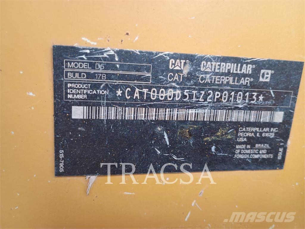 CAT D5 Dozere Beltegående