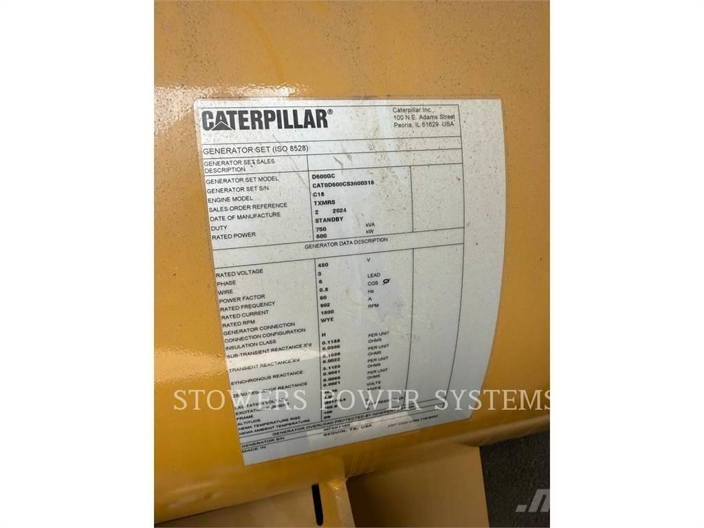 CAT D600GC Diesel Generatorer