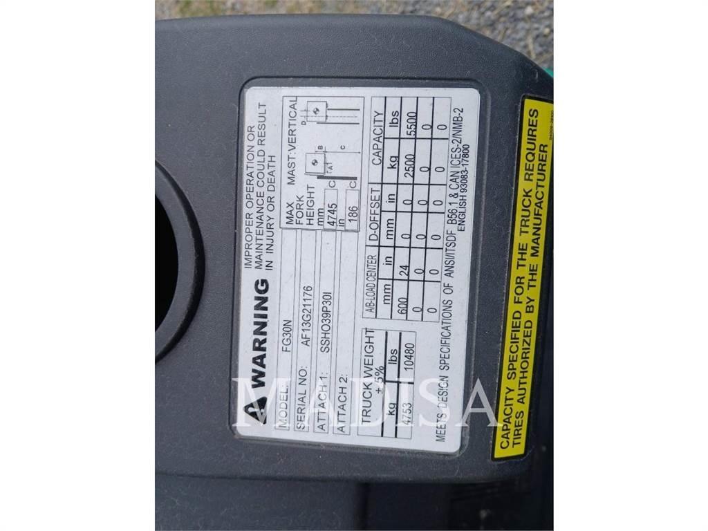 CAT FG30N5-GLE Gaffeltrucker - Annet