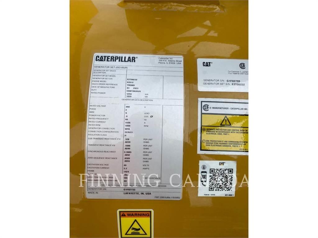 CAT G 3512 Diesel Generatorer