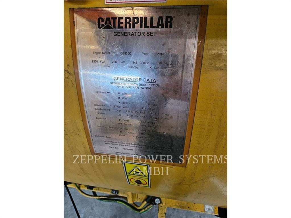 CAT G3520 Diesel Generatorer