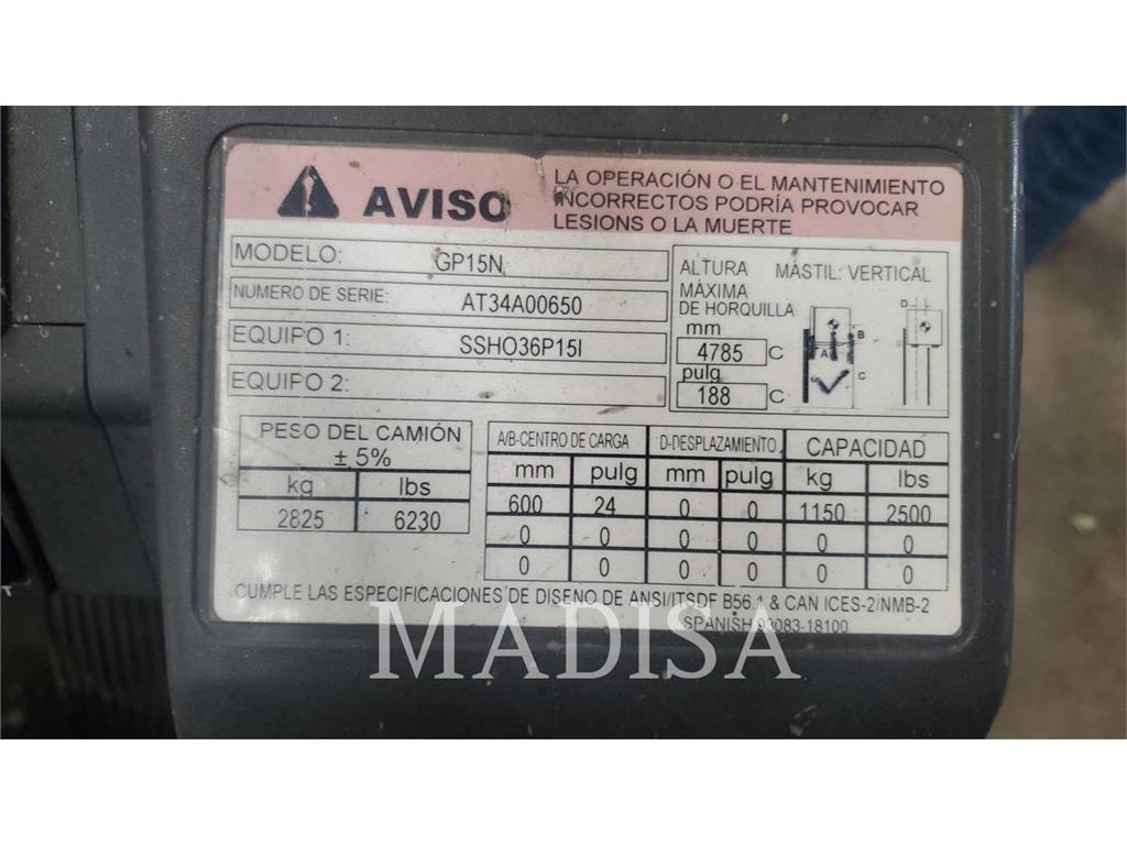 CAT GP15N5-LE Propan trucker