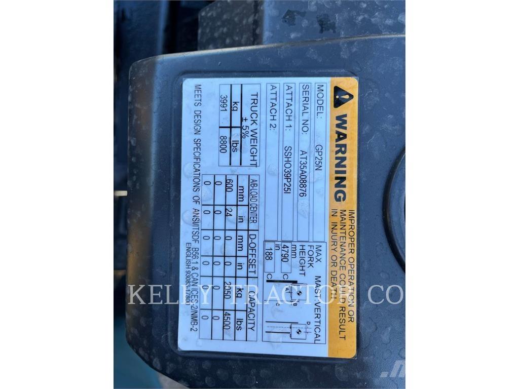 CAT GP25N Gaffeltrucker - Annet