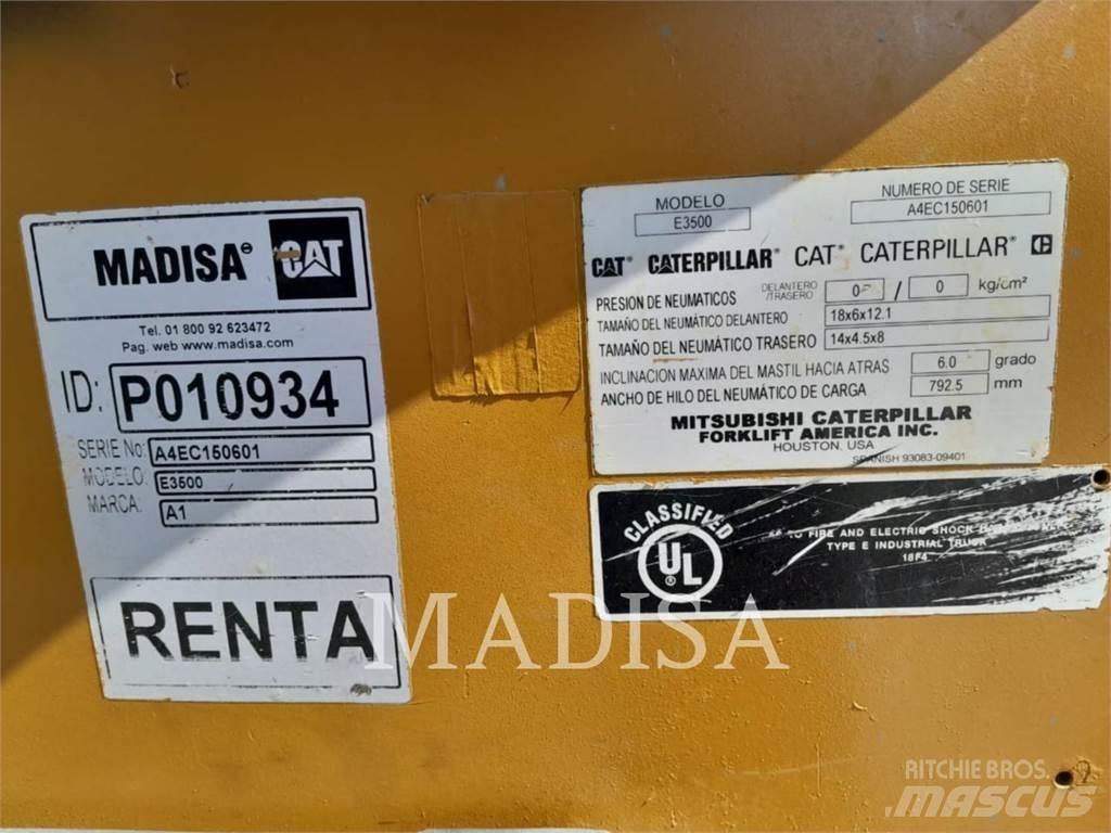 CAT LIFT TRUCKS E3500 Gaffeltrucker - Annet