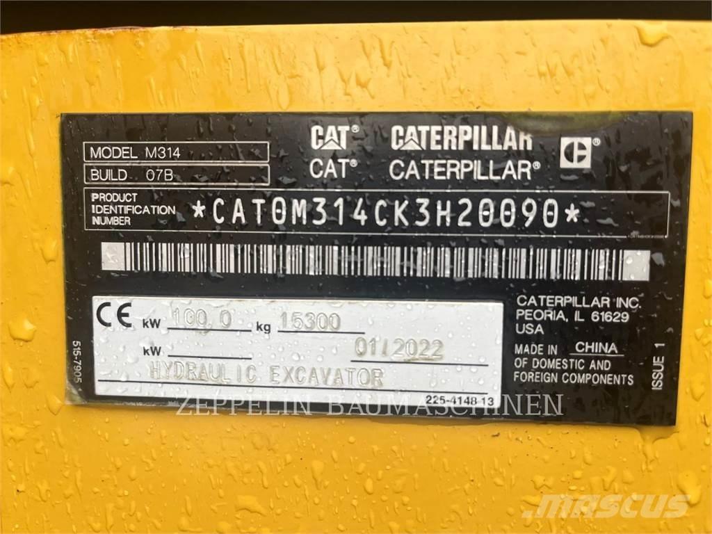 CAT M314-07A Hjulgravere