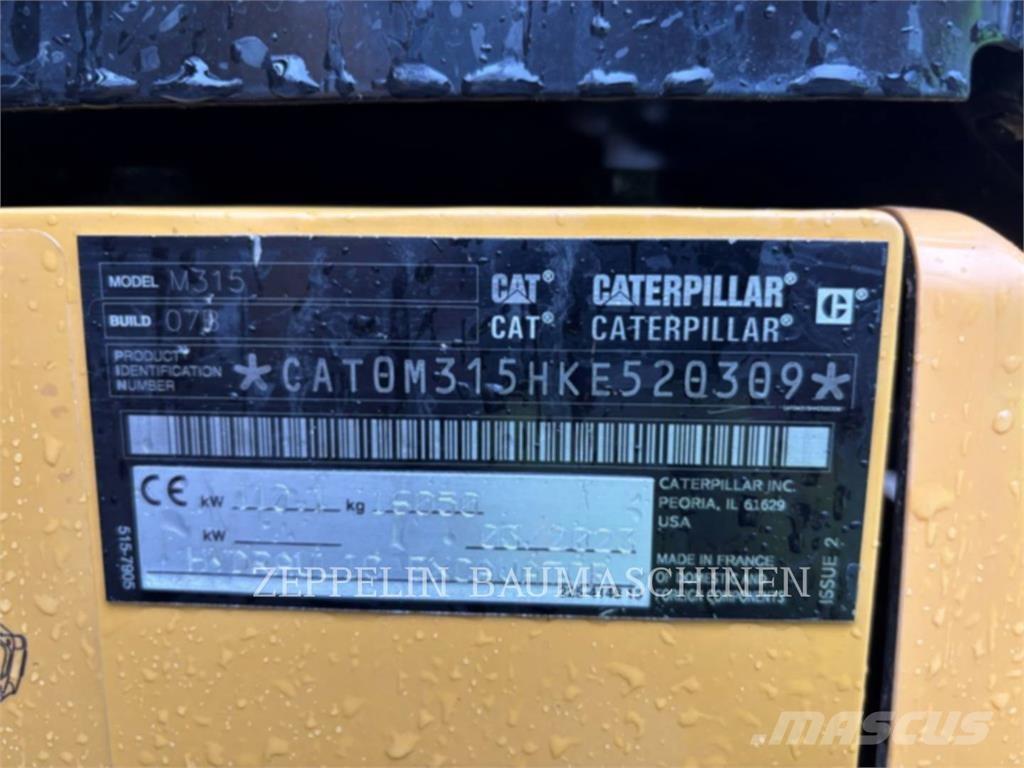 CAT M315-07A Hjulgravere