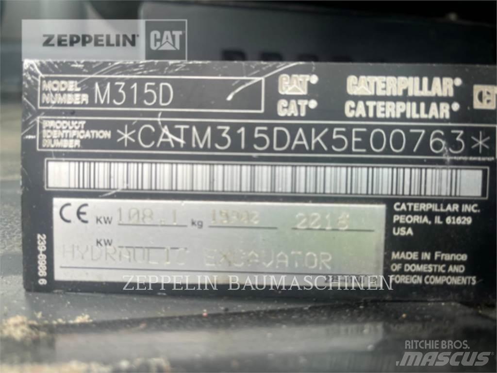 CAT M315D Hjulgravere