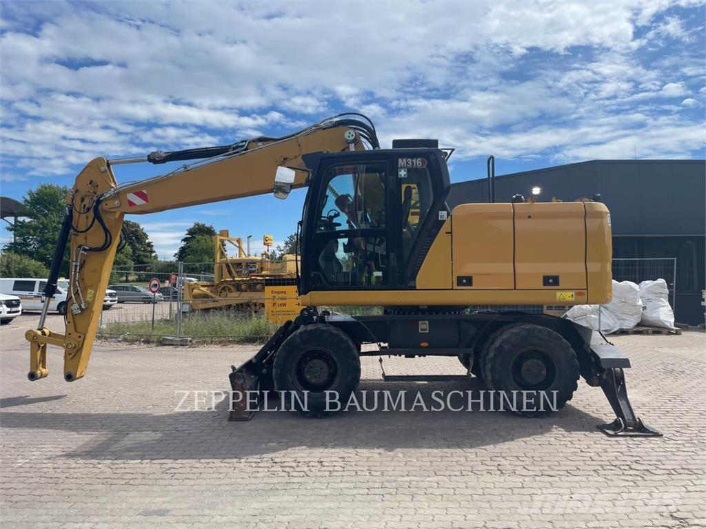 CAT M316-07A Hjulgravere