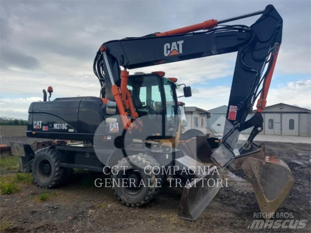 CAT M316C Hjulgravere