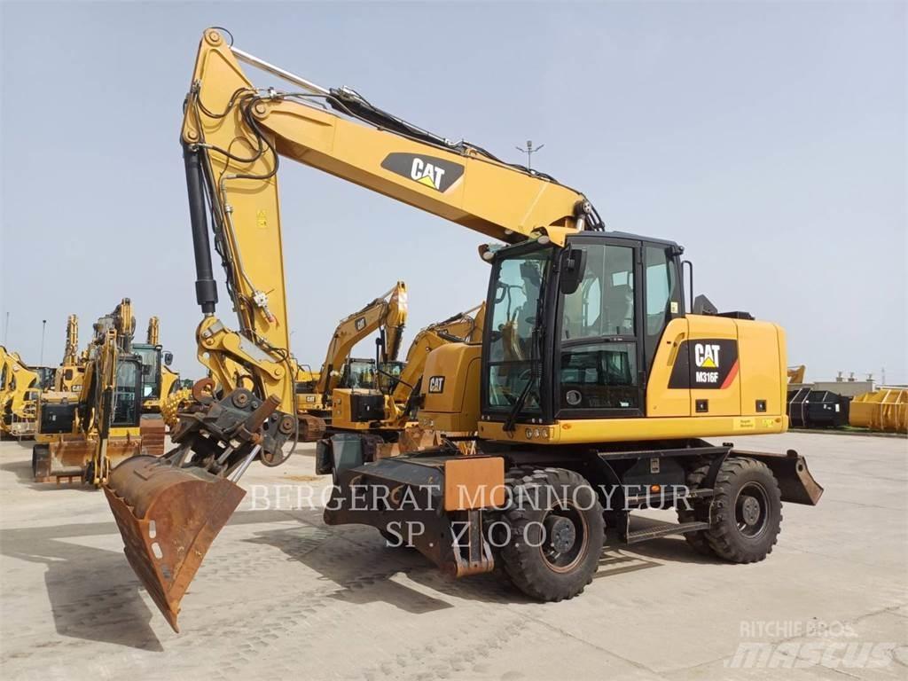 CAT M316F Hjulgravere