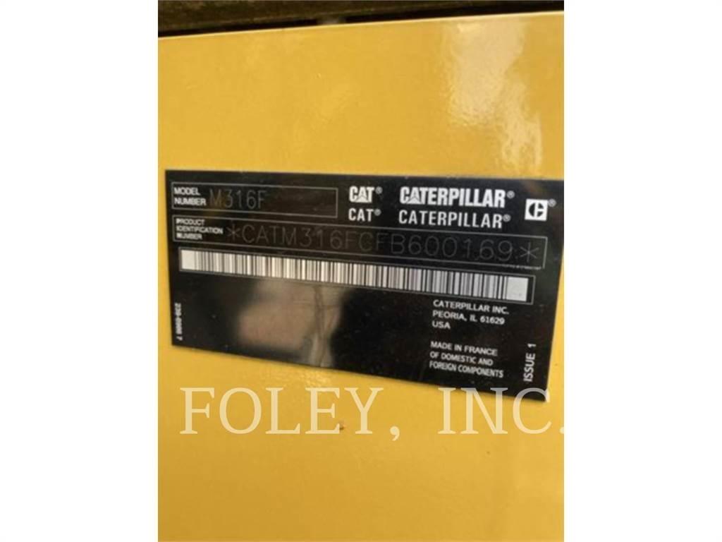 CAT M316F Hjulgravere