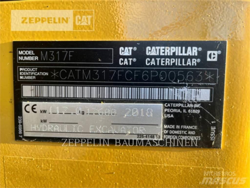 CAT M317F Hjulgravere