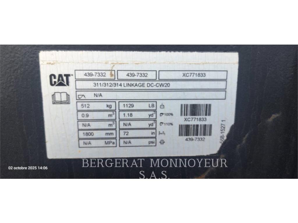 CAT M318-07 Hjulgravere