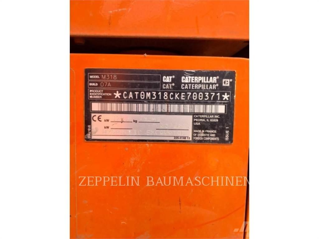CAT M318-07A Hjulgravere