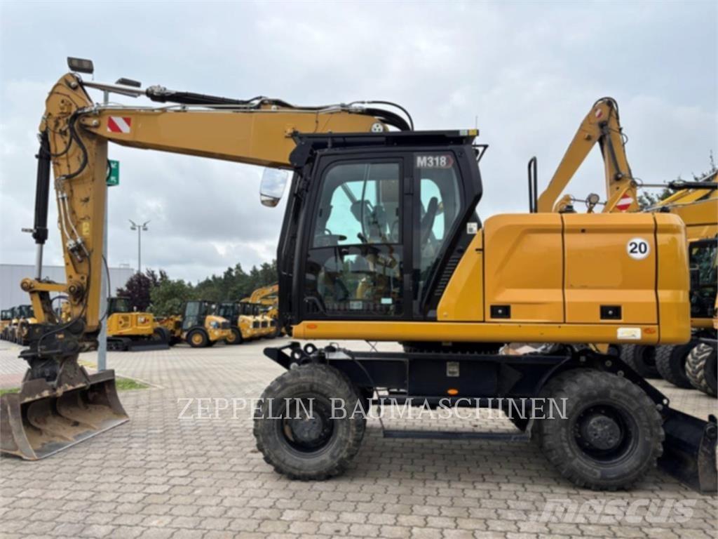 CAT M318-07A Hjulgravere