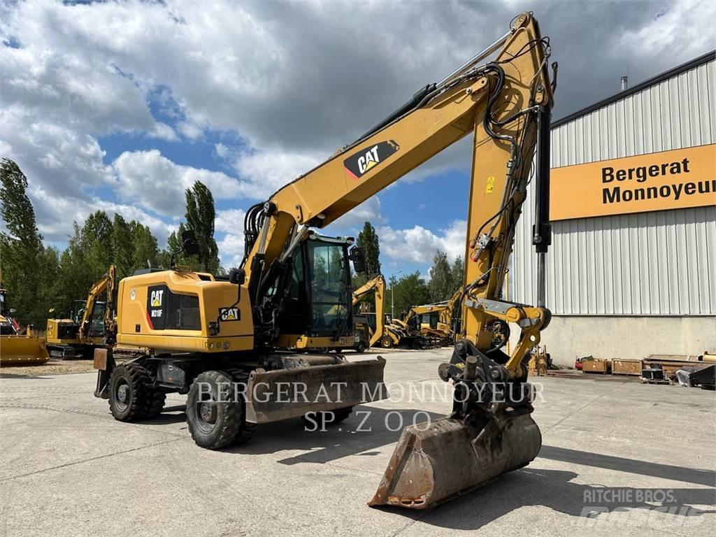 CAT M318F Hjulgravere
