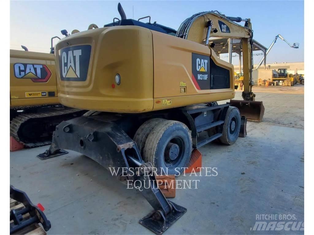 CAT M318F Hjulgravere