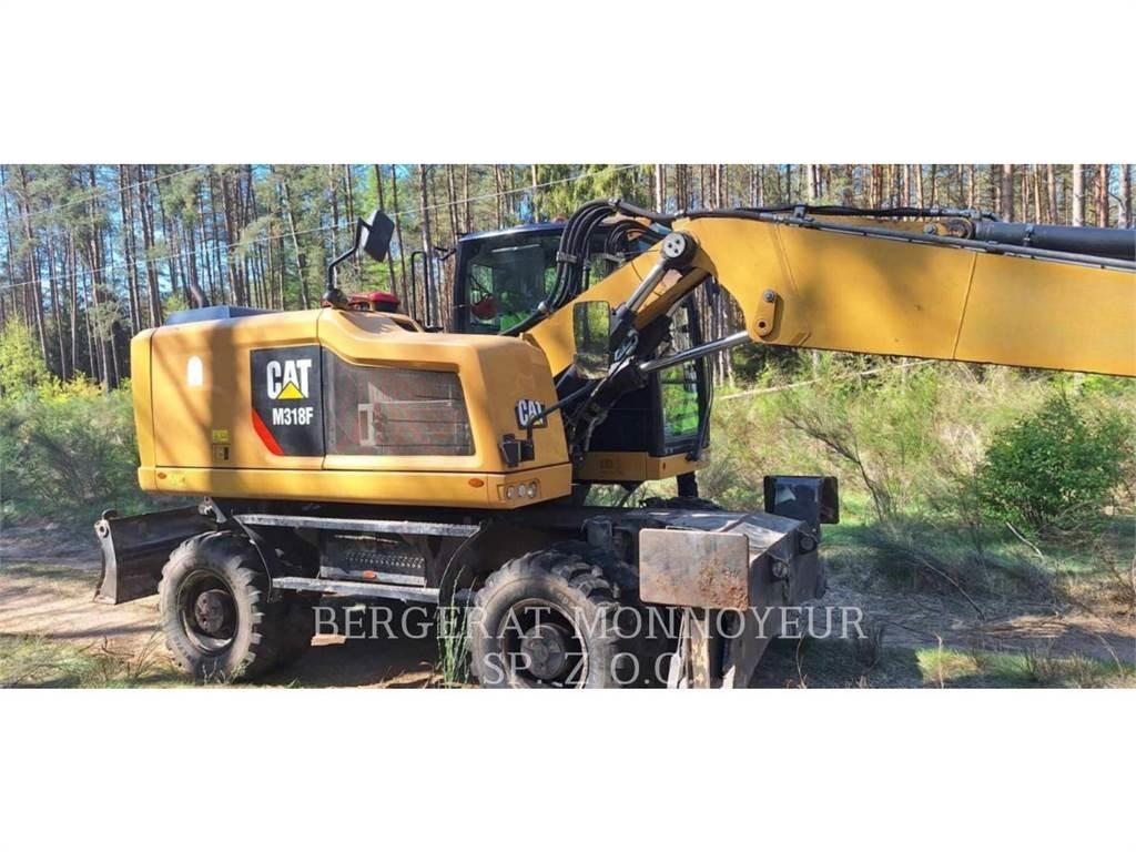 CAT M318F Hjulgravere