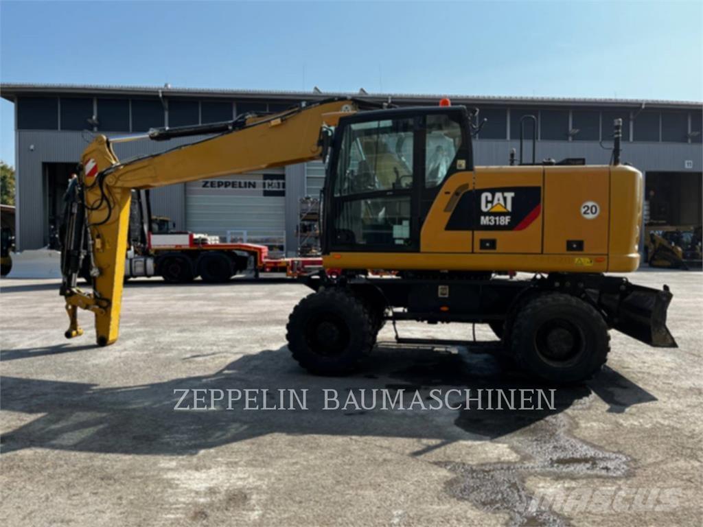 CAT M318F Hjulgravere