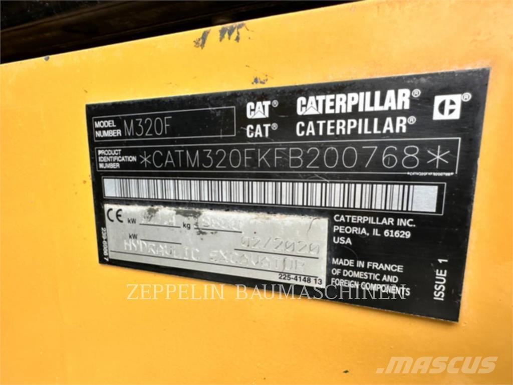 CAT M320F Hjulgravere