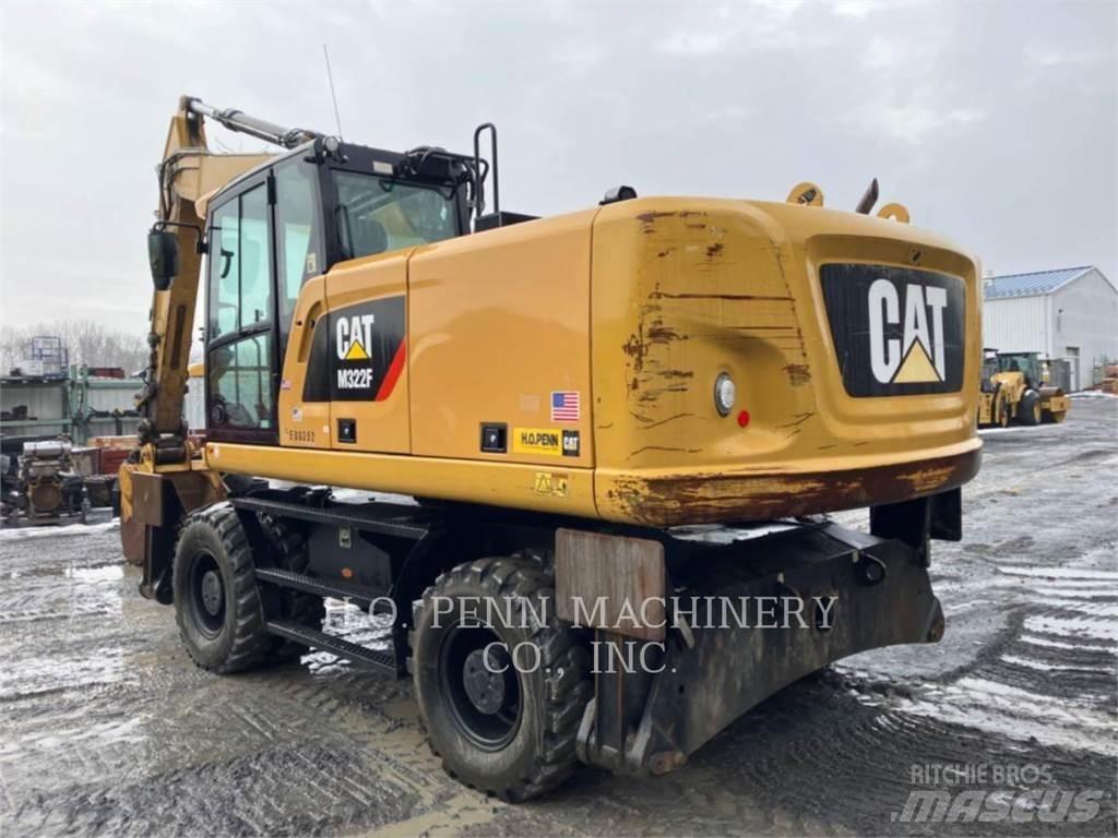 CAT M322F Hjulgravere