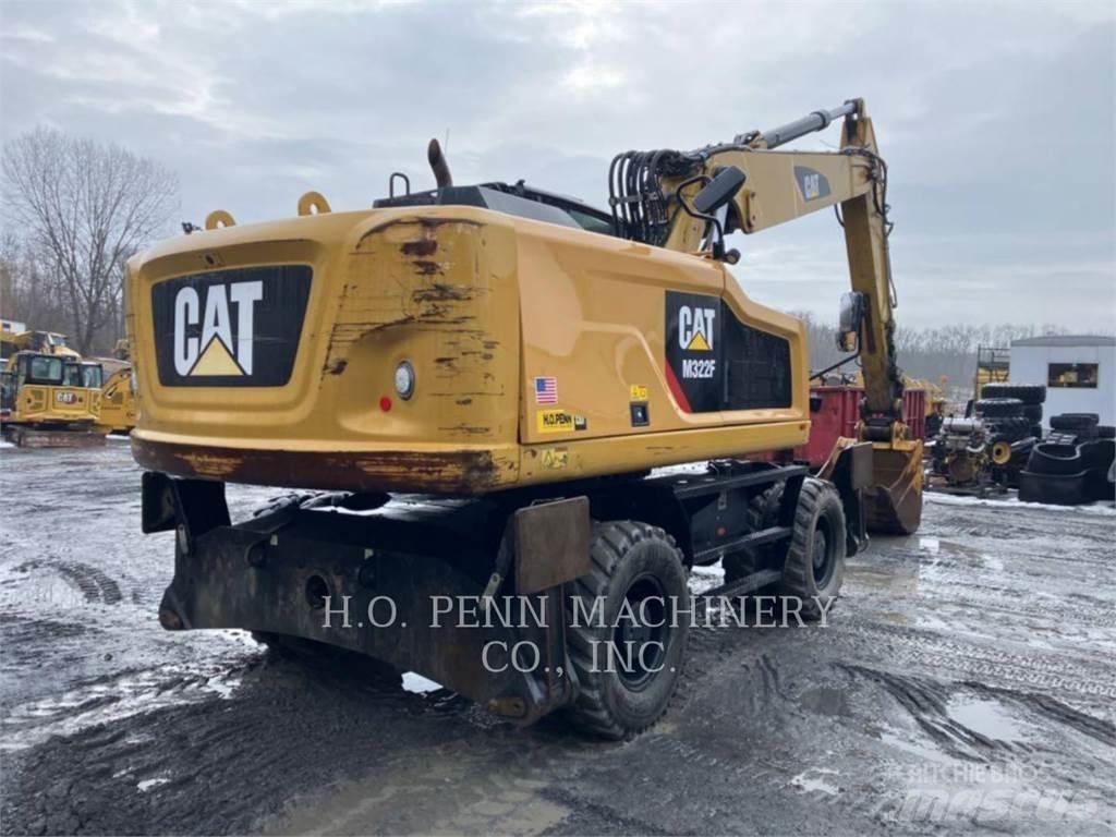 CAT M322F Hjulgravere