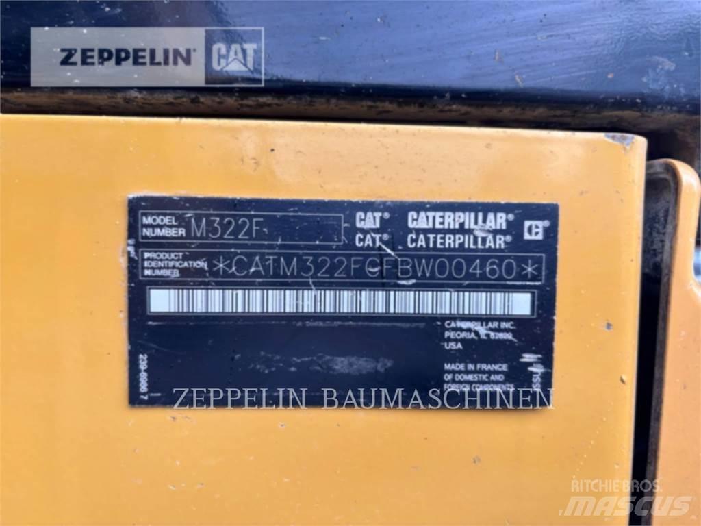 CAT M322F Hjulgravere