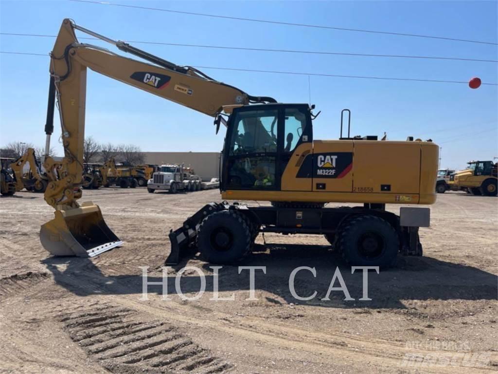 CAT M322F Hjulgravere