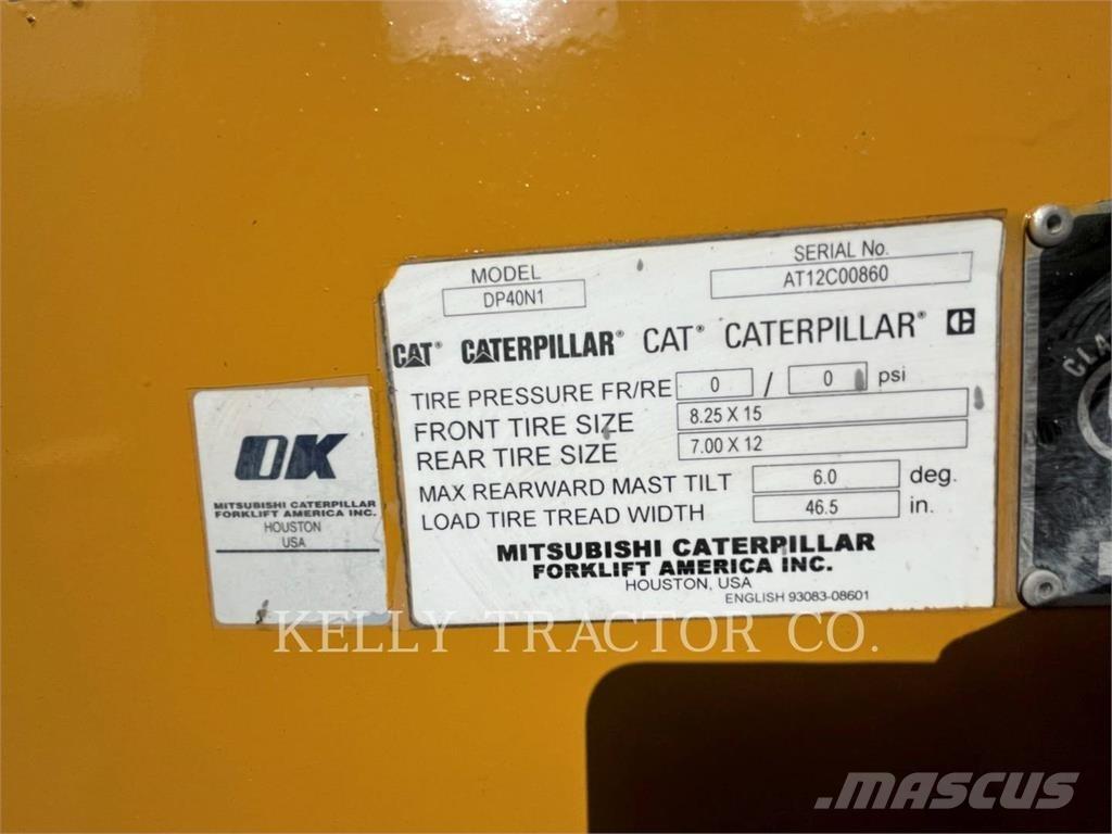 CAT MCFDP40N1-D Diesel Trucker