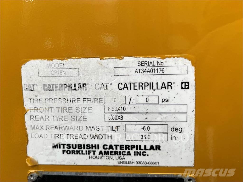 CAT MCFGP18N5 Propan trucker