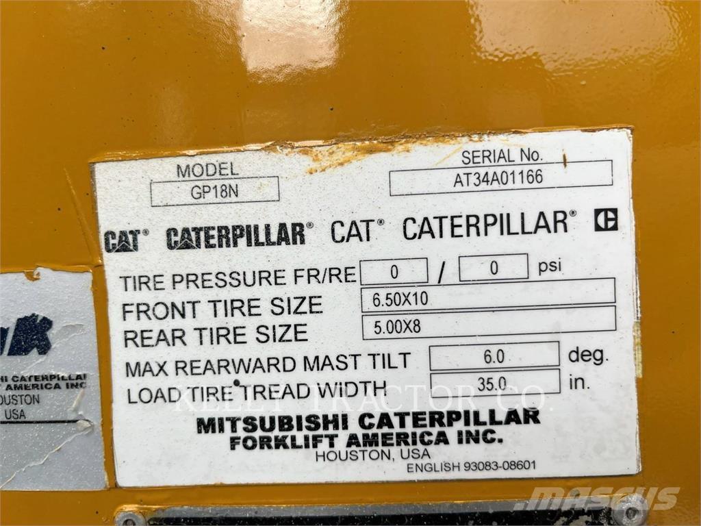 CAT MCFGP18N5 Propan trucker