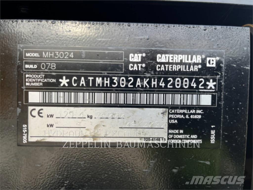 CAT MH3024-07A Gravemaskiner for riving