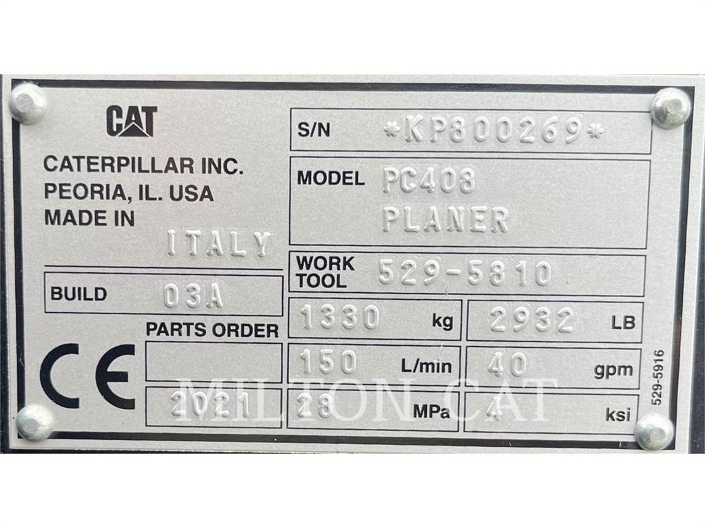 CAT PC408 COLD PLANER Skraper