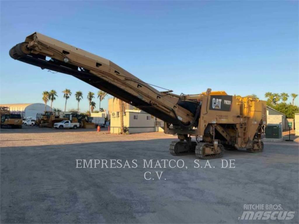 CAT PM-201 Asfalt-kaldfresere