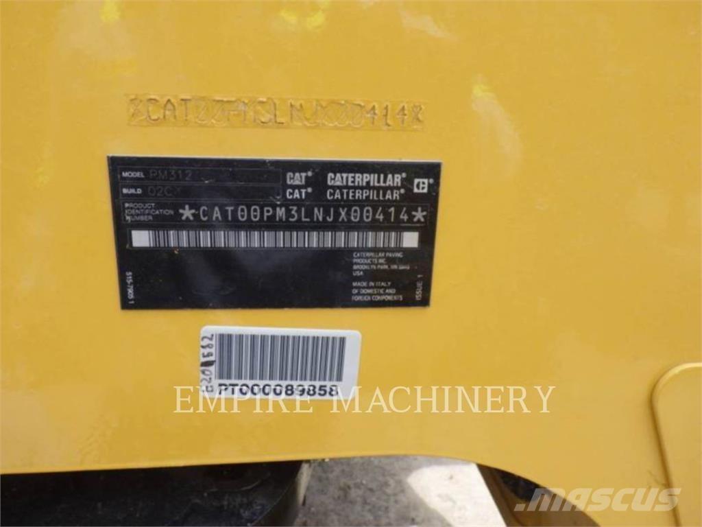 CAT PM312-02 Asfaltutleggere