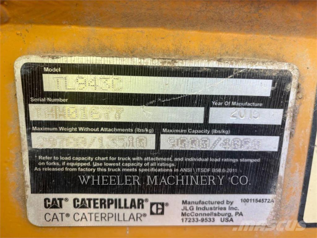 CAT TL943C CAB Teleskoplastere