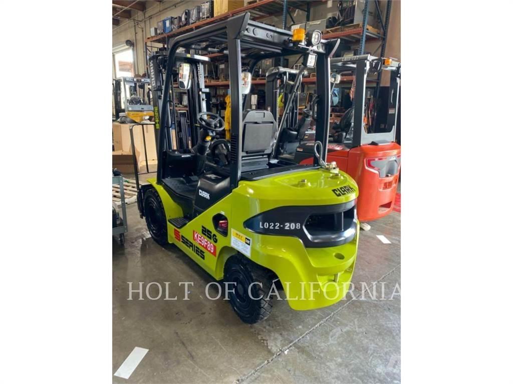 Clark S25 DUAL Gaffeltrucker - Annet