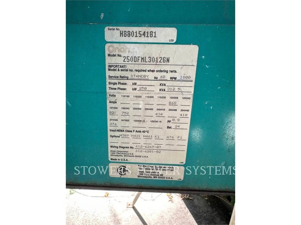 Cummins 250DFML Diesel Generatorer